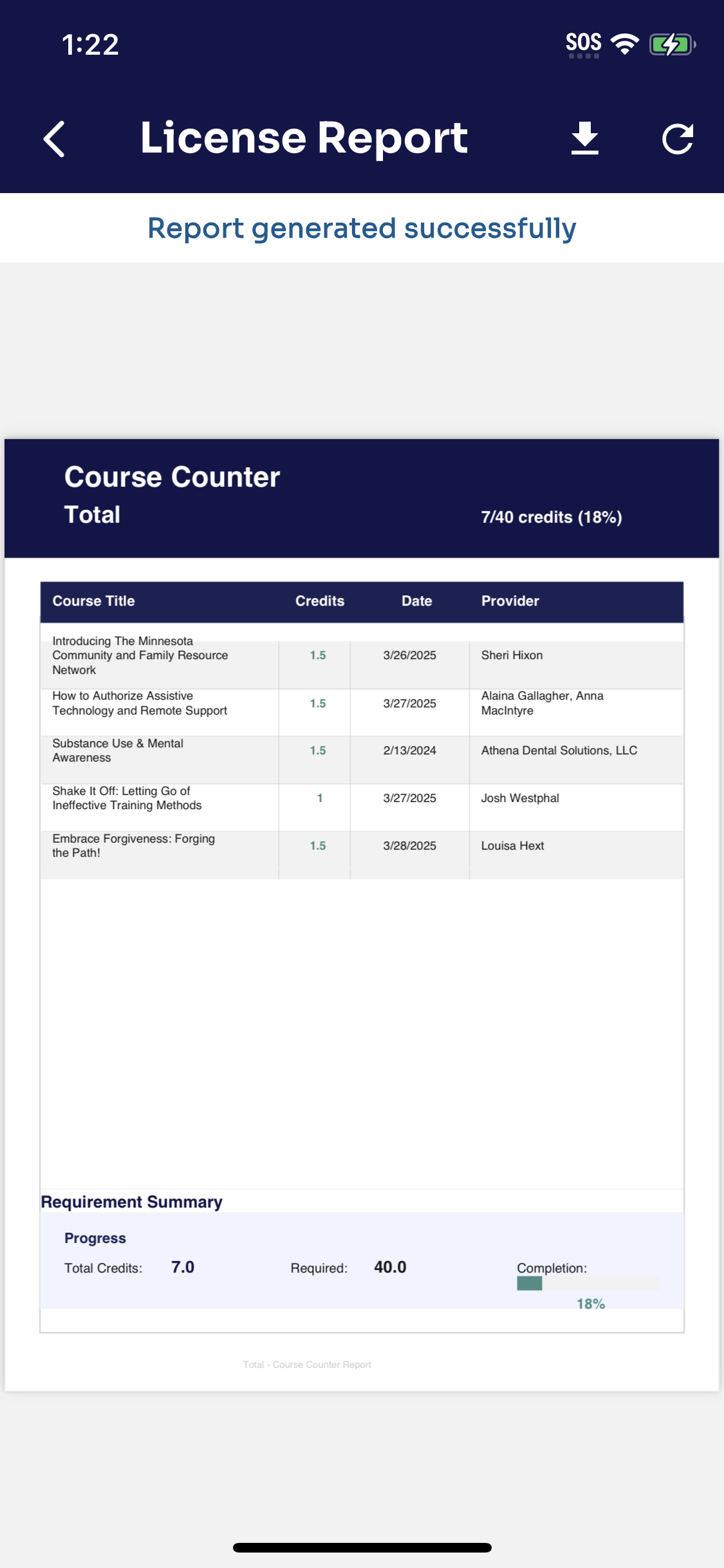 Generate Reports